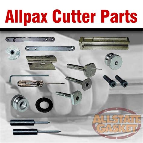 allpax gasket cutter parts